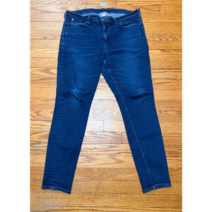 Duluth Trading Co Womens Size 14 Daily Denim Slim Leg Jeans Blue Stretch